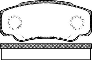 HELLA T1356 - Kit de plaquettes de frein, frein à disque cwaw.fr