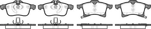 NEW BLOX NB23832V02 - Kit de plaquettes de frein, frein à disque cwaw.fr