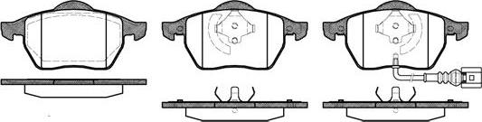 NEW BLOX NB23392V21 - Kit de plaquettes de frein, frein à disque cwaw.fr