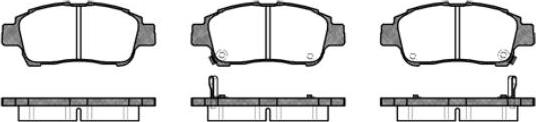 NEW BLOX NB23348V02 - Kit de plaquettes de frein, frein à disque cwaw.fr