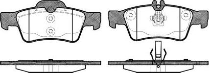 NEW BLOX NB23334A00 - Kit de plaquettes de frein, frein à disque cwaw.fr