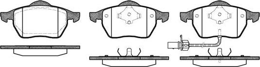 NEW BLOX NB23324V01 - Kit de plaquettes de frein, frein à disque cwaw.fr