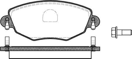 NEW BLOX NB23279N00 - Kit de plaquettes de frein, frein à disque cwaw.fr