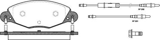 NEW BLOX NB23273V04 - Kit de plaquettes de frein, frein à disque cwaw.fr