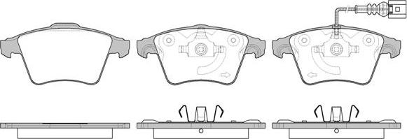 NEW BLOX NB23748S02 - Kit de plaquettes de frein, frein à disque cwaw.fr