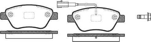 NEW BLOX NB23705S02 - Kit de plaquettes de frein, frein à disque cwaw.fr