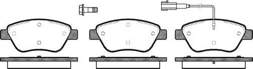 NEW BLOX NB23705V01 - Kit de plaquettes de frein, frein à disque cwaw.fr