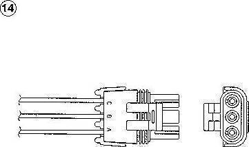 NGK 0123 - Sonde lambda cwaw.fr