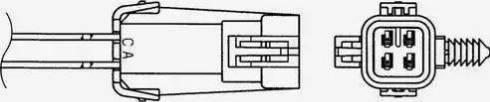 NGK 96709 - Sonde lambda cwaw.fr