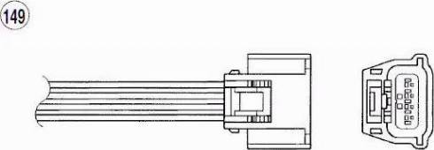 NGK 90848 - Sonde lambda cwaw.fr