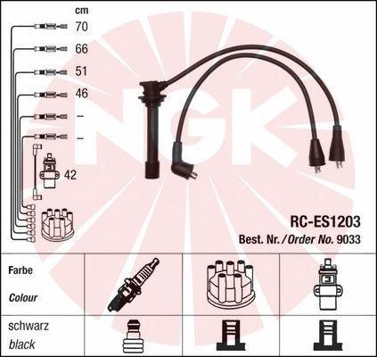 NGK 9033 - Kit de câbles d'allumage cwaw.fr