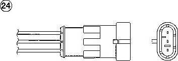 NGK 0126 - Sonde lambda cwaw.fr