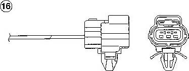 NGK 91575 - Sonde lambda cwaw.fr