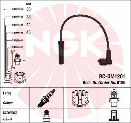 NGK 9185 - Kit de câbles d'allumage cwaw.fr