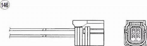 NGK 93765 - Sonde lambda cwaw.fr