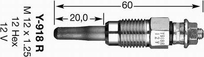 NGK 4182 - Bougie de préchauffage cwaw.fr