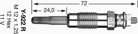 NGK 4356 - Bougie de préchauffage cwaw.fr