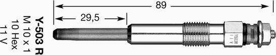 NGK 4279 - Bougie de préchauffage cwaw.fr