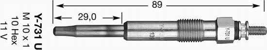 NGK 5274 - Bougie de préchauffage cwaw.fr