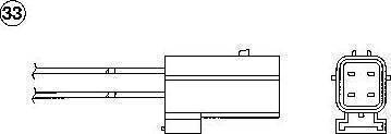 NGK 0284 - Sonde lambda cwaw.fr