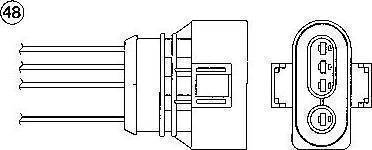 NGK 5748 - Sonde lambda cwaw.fr