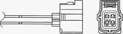 NGK 1836 - Sonde lambda cwaw.fr