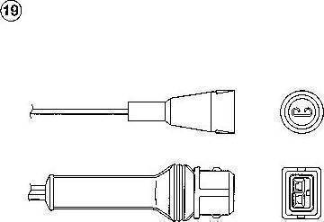 NGK 1833 - Sonde lambda cwaw.fr