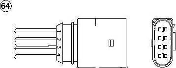 NGK 1886 - Sonde lambda cwaw.fr