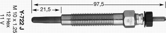 NGK 2686 - Bougie de préchauffage cwaw.fr