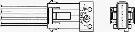 NGK 1754 - Sonde lambda cwaw.fr