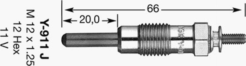 NGK D-Power 33 - Bougie de préchauffage cwaw.fr