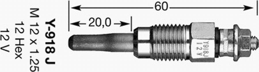 NGK D-Power  2 - Bougie de préchauffage cwaw.fr