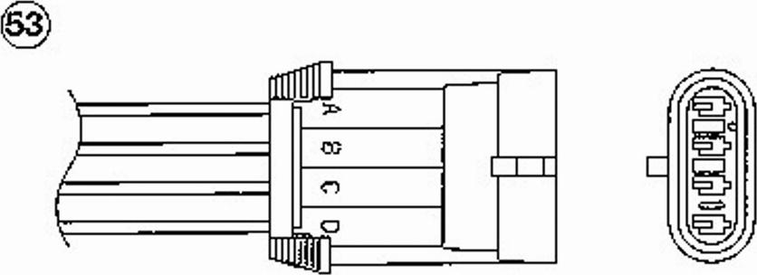 NGK OTA7N-5A2 - Sonde lambda cwaw.fr