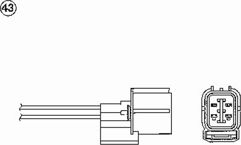 NGK OZA569-H1 - Sonde lambda cwaw.fr