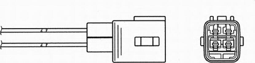 NGK OZA669EE25 - Sonde lambda cwaw.fr