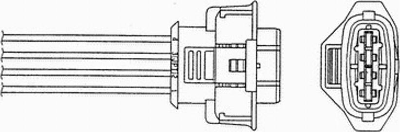 NGK OZA334-SZ1 - Sonde lambda cwaw.fr