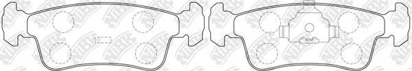 NiBK PN9008 - Kit de plaquettes de frein, frein à disque cwaw.fr