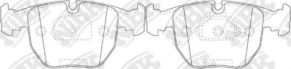 NiBK PN0401 - Kit de plaquettes de frein, frein à disque cwaw.fr