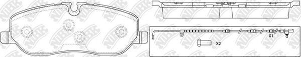 NiBK PN0484W - Kit de plaquettes de frein, frein à disque cwaw.fr