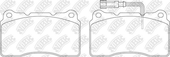 NiBK PN0150W - Kit de plaquettes de frein, frein à disque cwaw.fr