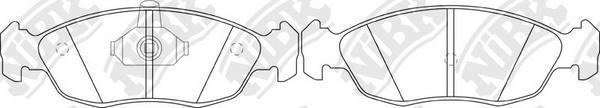 NiBK PN0170W - Kit de plaquettes de frein, frein à disque cwaw.fr