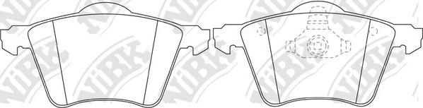 NiBK PN0340 - Kit de plaquettes de frein, frein à disque cwaw.fr