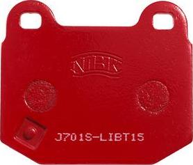 NiBK PN0226S - Kit de plaquettes de freins de haute performance cwaw.fr