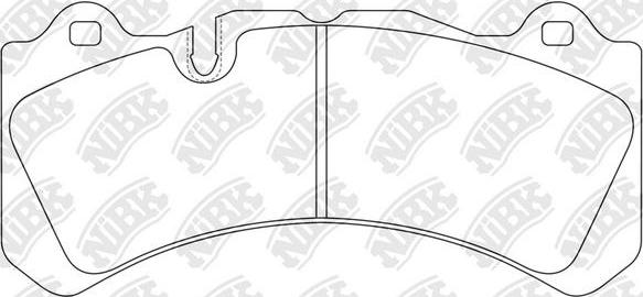 NiBK PN0731 - Kit de plaquettes de frein, frein à disque cwaw.fr