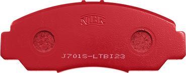 NiBK PN8465S - Kit de plaquettes de freins de haute performance cwaw.fr