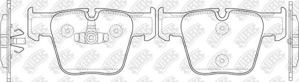 NiBK PN31018 - Kit de plaquettes de frein, frein à disque cwaw.fr