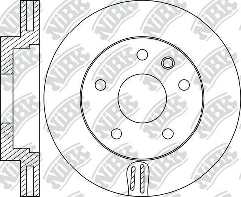 NiBK RN1940 - Disque de frein cwaw.fr