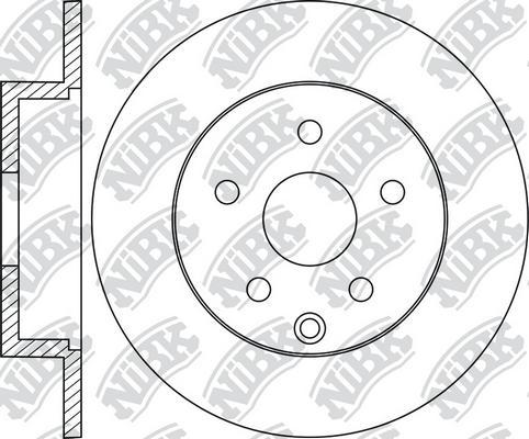 NiBK RN1941 - Disque de frein cwaw.fr