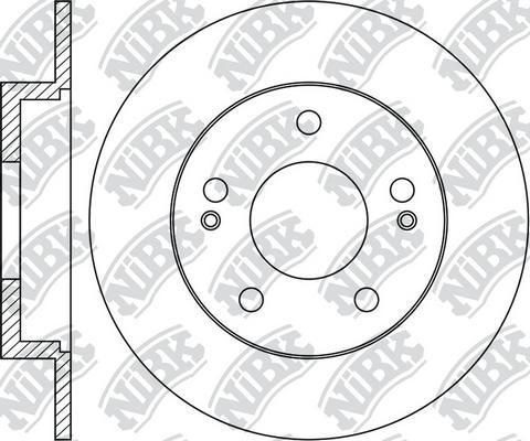 NiBK RN1947 - Disque de frein cwaw.fr