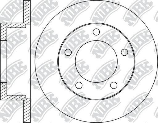 NiBK RN1965 - Disque de frein cwaw.fr